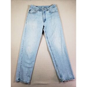 HIS Jeans Womens 30x30 Denim Mom High Rise Cotton Blue Pockets Made In USA VTG 2